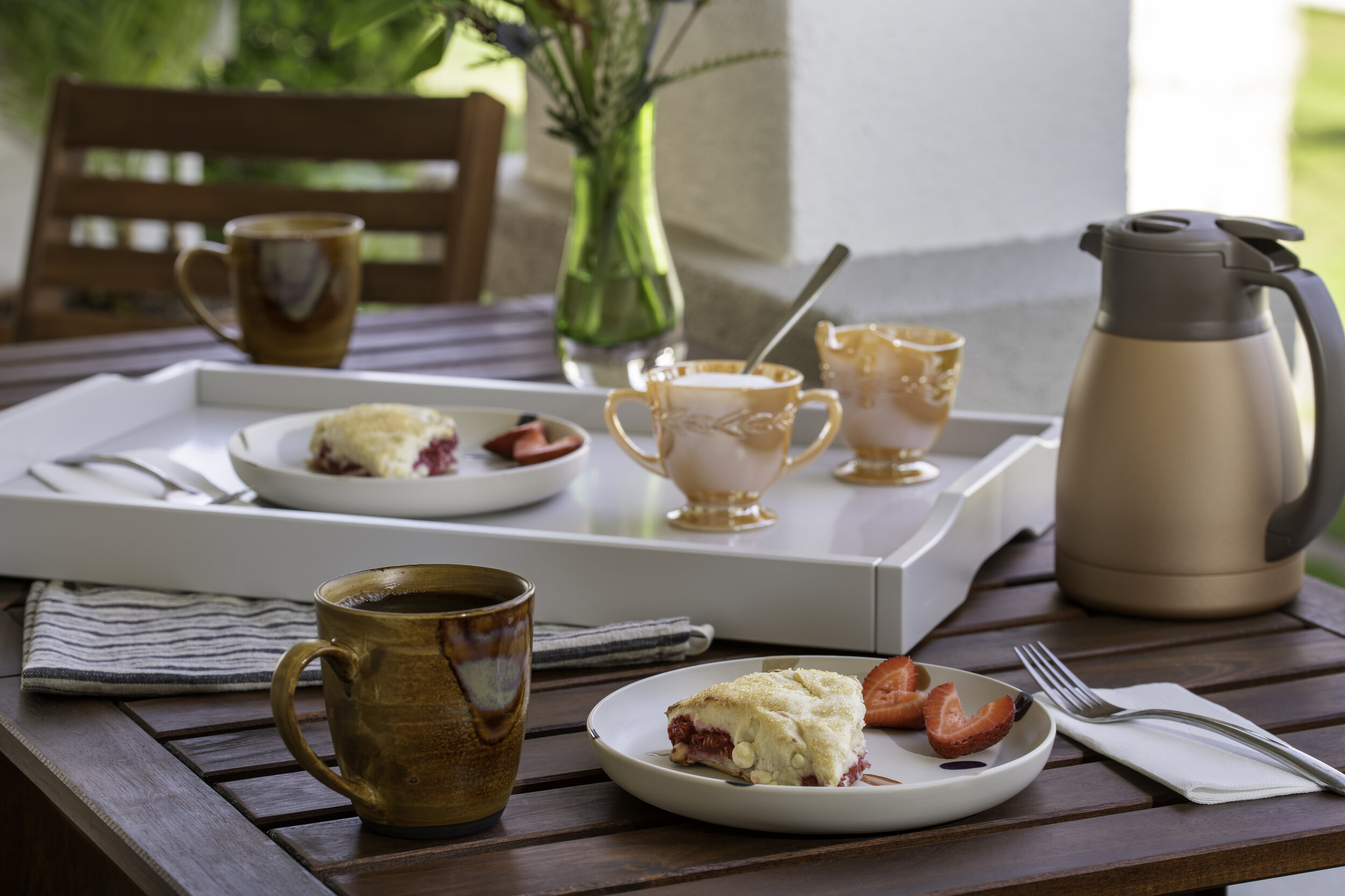 Coffee and Scone Tray